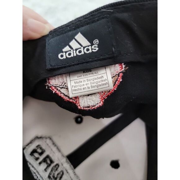 Adidas San Antonio Spurs NBA Western Conference Cap Adult Hat Snapback Black‎ - Picture 10 of 11